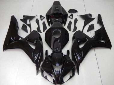 2006-2007 Honda CBR1000RR Motorcycle Fairings - Glossy Black UK