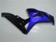 2006-2007 Honda CBR1000RR Motorcycle Fairing Kits - Blue Glossy Black UK
