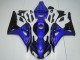 2006-2007 Honda CBR1000RR Motorcycle Fairing Kits - Blue Glossy Black UK