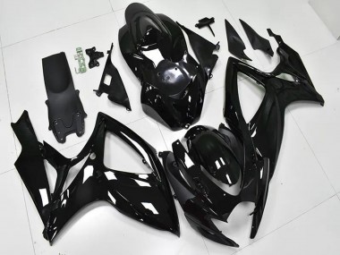2006-2007 Suzuki GSXR 600/750 Bike Fairings - Glossy Black UK