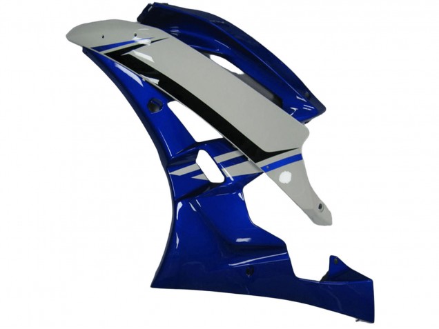 2006-2007 Yamaha YZF R6 Motorcycle Fairings - Blue White Black UK