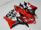 2007-2008 Honda CBR600RR Bike Fairings - Red Matte Black UK