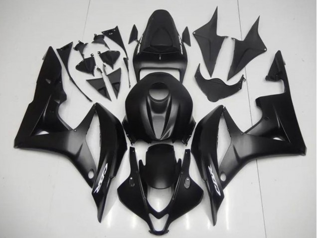 2007-2008 Honda CBR600RR Motorcycle Fairing - Matte Black UK
