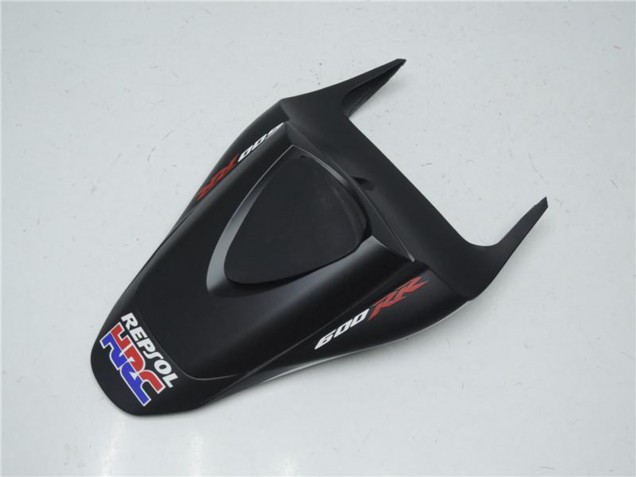 2007-2008 Honda CBR600RR Motorcycle Fairings - Matte Black Silver Grey Repsol UK