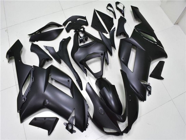2007-2008 Kawasaki ZX6R Motorcycle Fairings - Matte Black UK