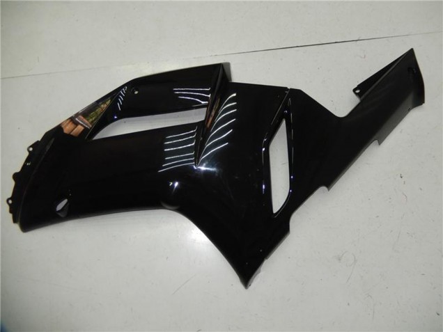 2007-2008 Kawasaki ZX6R Abs Motorcycle Fairing - Glossy Black UK