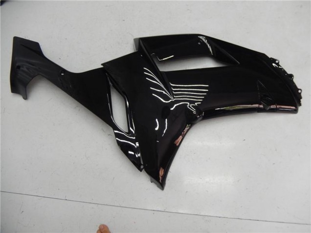 2007-2008 Kawasaki ZX6R Abs Motorcycle Fairing - Glossy Black UK