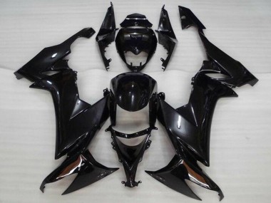 2008-2010 Kawasaki ZX10R Motorcycle Fairing - Glossy Black UK