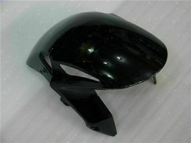 2008-2011 Honda CBR1000RR Motorcycle Fairing Kits - Glossy Black Red Flame UK
