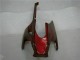 2008-2011 Honda CBR1000RR Motorcycle Fairing Kits - Glossy Black Red Flame UK