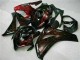 2008-2011 Honda CBR1000RR Motorcycle Fairing Kits - Glossy Black Red Flame UK