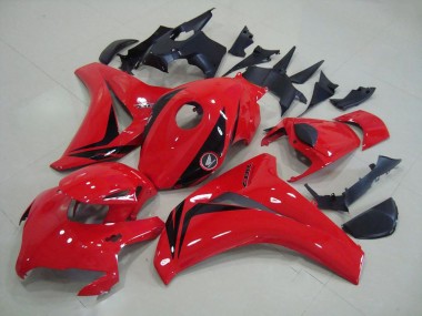 2008-2011 Honda CBR1000RR Motorcycle Fairing Kits - Red Glossy Black OEM Style UK