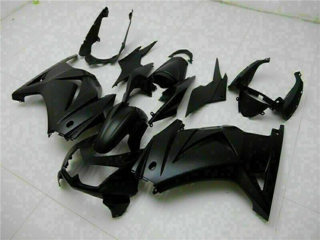 2008-2012 Kawasaki EX250 Motorcycle Fairings - Matte Black UK