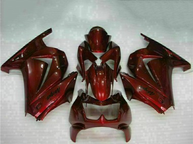 2008-2012 Kawasaki EX250 Motorcycle Fairings - Maroon Red UK