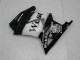 2008-2012 Kawasaki EX250 Motorcycle Fairings - Glossy Black White West UK
