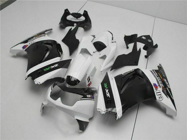2008-2012 Kawasaki EX250 Motorcycle Fairings - White Black Green UK