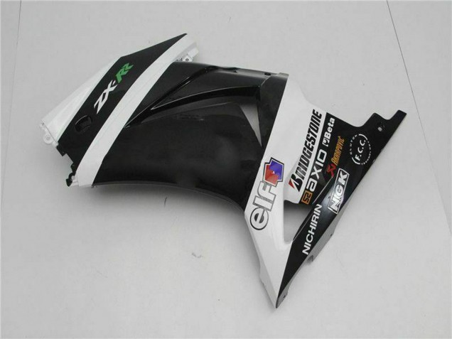 2008-2012 Kawasaki EX250 Motorcycle Fairings - White Black Green UK