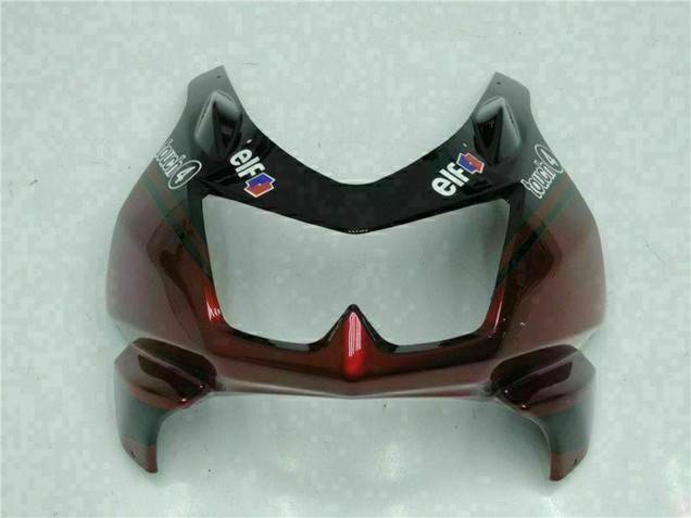 2008-2012 Kawasaki EX250 Motorcycle Fairings - Glossy Black Maroon Red UK
