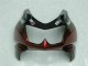 2008-2012 Kawasaki EX250 Motorcycle Fairings - Glossy Black Maroon Red UK