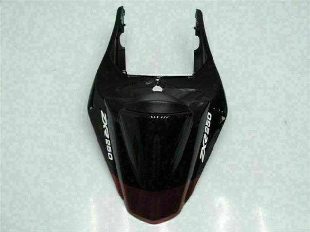 2008-2012 Kawasaki EX250 Motorcycle Fairings - Glossy Black Maroon Red UK