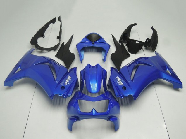 2008-2012 Kawasaki ZX250R Motorcycle Fairings - Blue UK