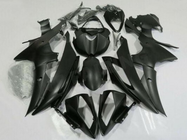 2008-2016 Yamaha YZF R6 Motorcycle Fairings - Matte Black UK
