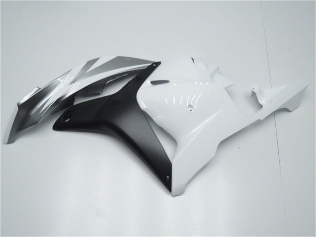 2009-2012 Honda CBR600RR Motorcycle Fairing - White Grey Matte Black UK