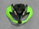 2009-2012 Kawasaki ZX6R Motorcycle Fairings - Green Glossy Black Elf Touch4 Bridgestone UK