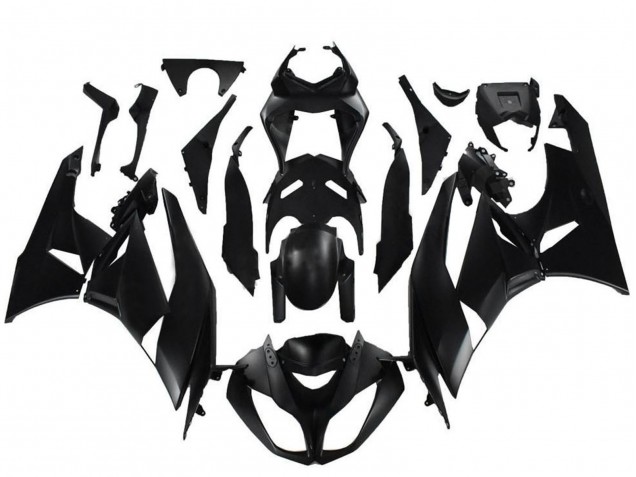 2009-2012 Kawasaki ZX6R Motorcycle Fairings - Matte Black UK