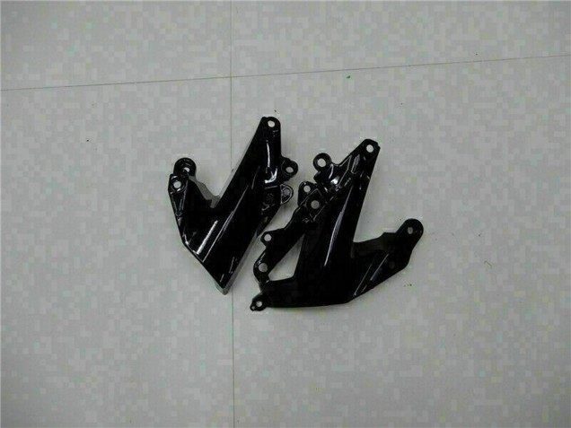 2009-2012 Kawasaki ZX6R Motorcycle Fairings - Glossy Black Green UK