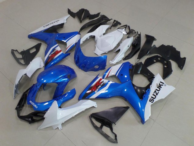 2009-2016 Suzuki GSXR 1000 Abs Fairing Kits - White Blue Black UK