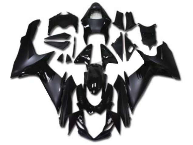 2011-2024 Suzuki GSXR 600/750 Motorcycle Fairings - Glossy Black Matte Black UK