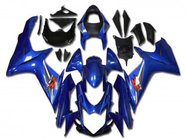 2011-2024 Suzuki GSXR 600/750 Motorcycle Fairings - Blue UK