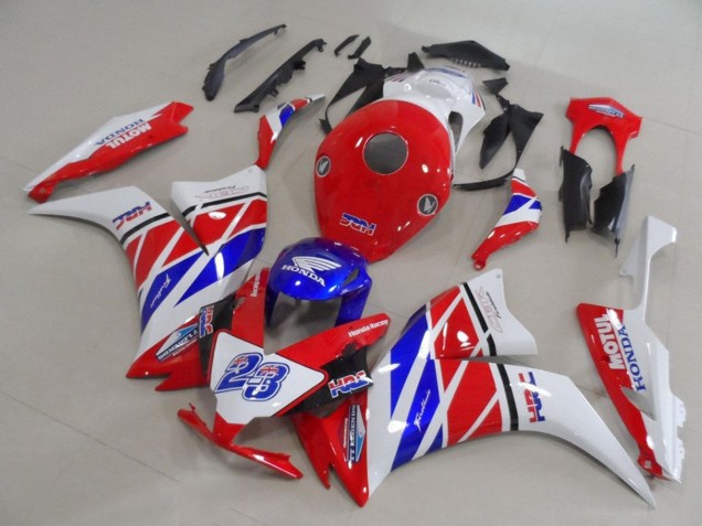 2012-2016 Honda CBR1000RR Motorcycle Fairings - White Red Blue HRC 23 UK