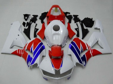 2013-2023 Honda CBR600RR Bike Fairings - White Red Blue UK