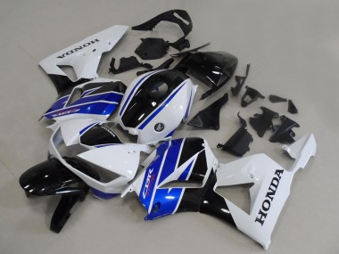 2013-2023 Honda CBR600RR Motorcycle Fairings - White Blue Glossy Black OEM Style UK