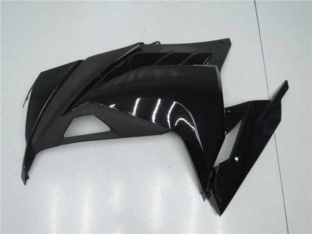 2013-2024 Kawasaki Ninja 300 EX300R Motorcycle Fairings - Glossy Black Matte Black UK