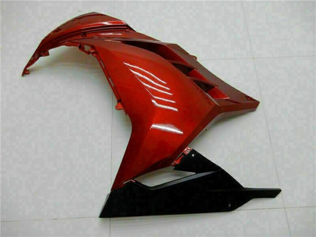 2013-2024 Kawasaki Ninja 300 EX300R Motorcycle Fairings - Red Black UK