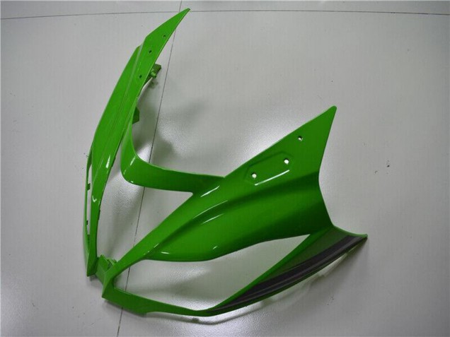 2013-2018 Kawasaki ZX6R Bike Fairings - Green Glossy Black UK