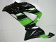 2013-2018 Kawasaki ZX6R Bike Fairings - Green Glossy Black UK