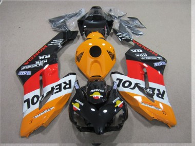 2004-2005 Honda CBR1000RR Motorcycle Fairings Kits - Orange White Red Glossy Black Repsol UK