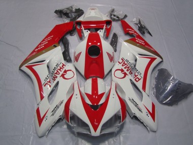 2004-2005 Honda CBR1000RR Motorcycle Fairings - White Red Pramac UK