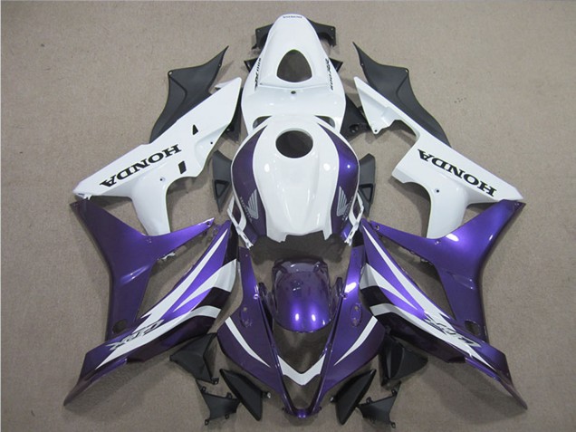 2004-2005 Honda CBR1000RR Motorcycle Fairings - White Purple UK