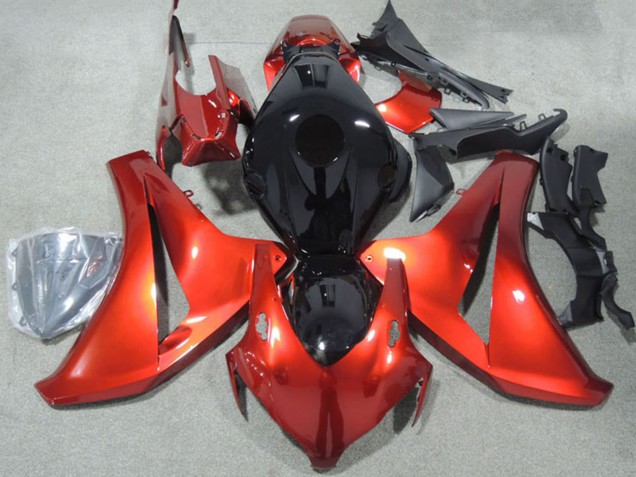 2008-2011 Honda CBR1000RR Motorcycle Fairings Kits - Red Glossy Black UK