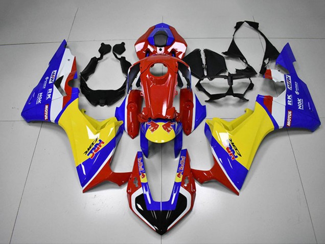 2017-2023 Honda CBR1000RR Motorcycle Fairing - White Red Blue Yellow HRC UK