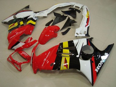 1995-1996 Honda CBR600 F3 Motorcycle Fairings - White Red Yellow Glossy Black UK