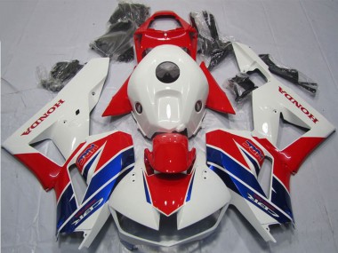 2013-2023 Honda CBR600RR Bike Fairings - White Red Blue HRC UK