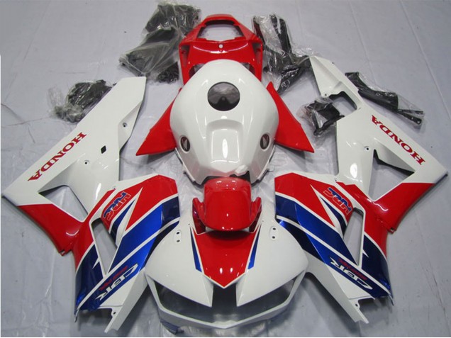 2013-2023 Honda CBR600RR Bike Fairings - White Red Blue HRC UK