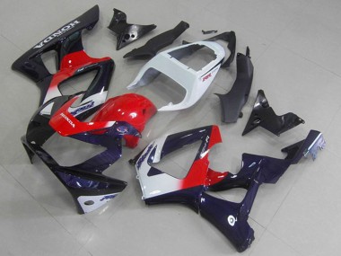 2000-2001 Honda CBR900RR 929 Motorcycle Fairings - White Red Dark Blue UK