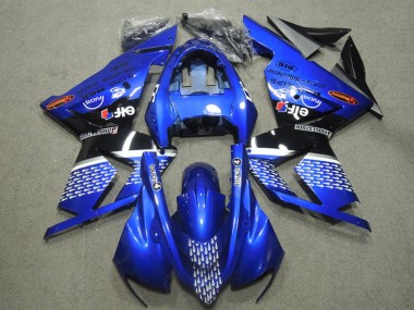 2004-2005 Kawasaki ZX10R Motorcycle Fairings - Blue Touch4 UK